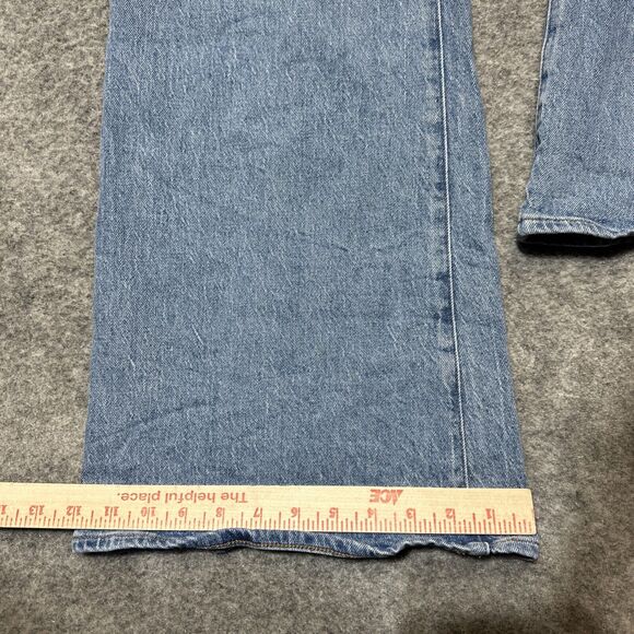 Madewell The Perfect Vintage Flare Jeans Women's 31T Tall Light Blue Denim - Picture 6 of 10